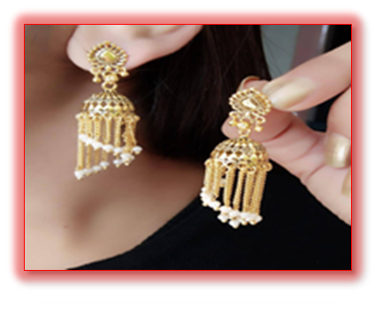 Earring of 1 pair for women and girls Code No. - K120